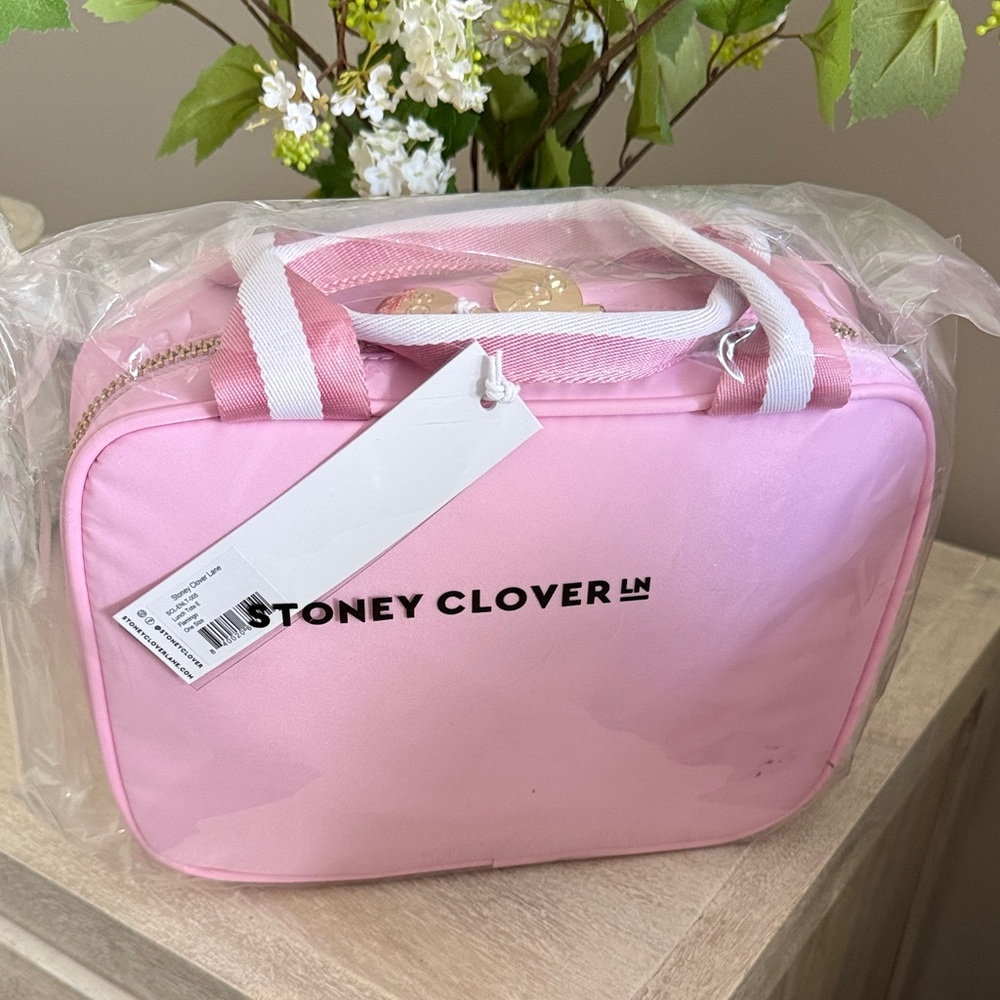 NWT Stoney Clover Lane Pink Lunch Tote Box